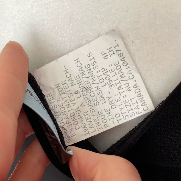 Vintage 90s black red stretchy peasant style top cocktail dress - Picture 7 of 11